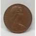 AUSTRALIA 1978 . TWO 2 CENTS COIN . FRILLED NECK LIZARD